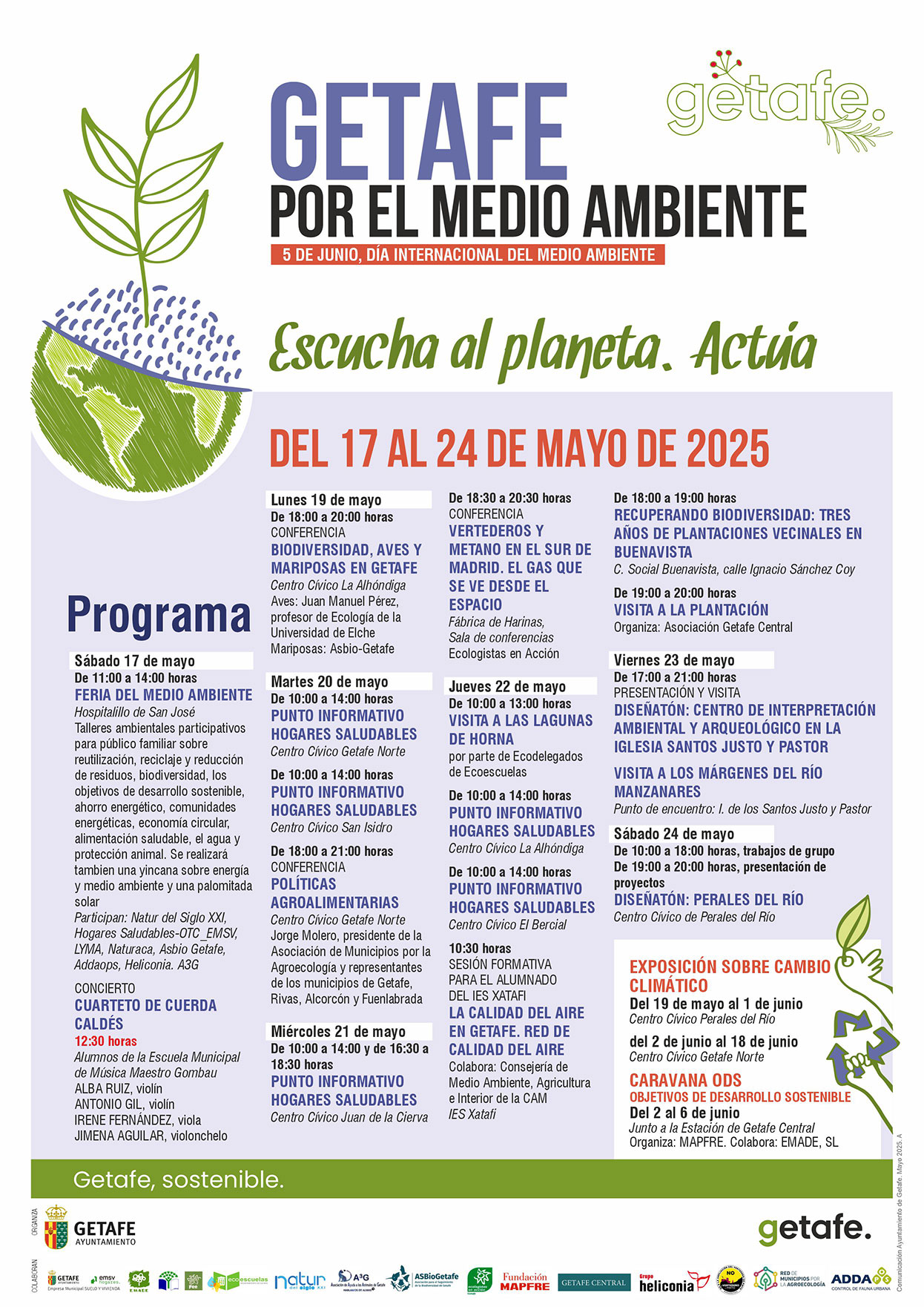 jornadas de medio ambiente getafe